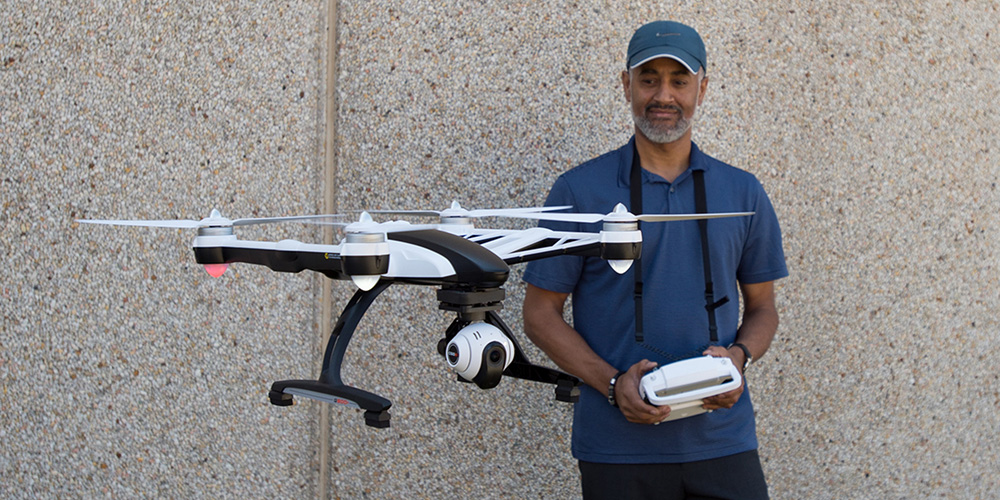 Thomas Parrish will lead Edgecombe Community College’s Drones 101 class on Saturday, July 30. Call 823-5166, ext. 293, to sign up.