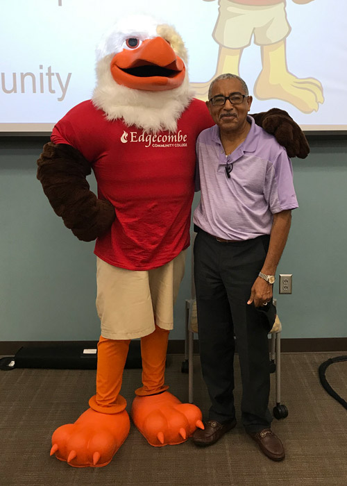 Mascots promote a healthy community