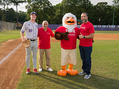 Edgecombe Homepage Slide - ECC Night with the Tarboro River Bandits