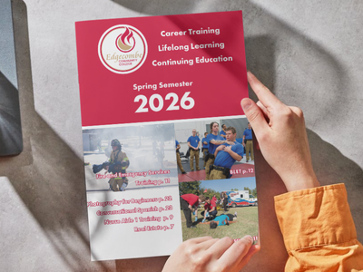 Edgecombe Homepage Slide - NEW! 2026 Spring Continuing Education Schedule